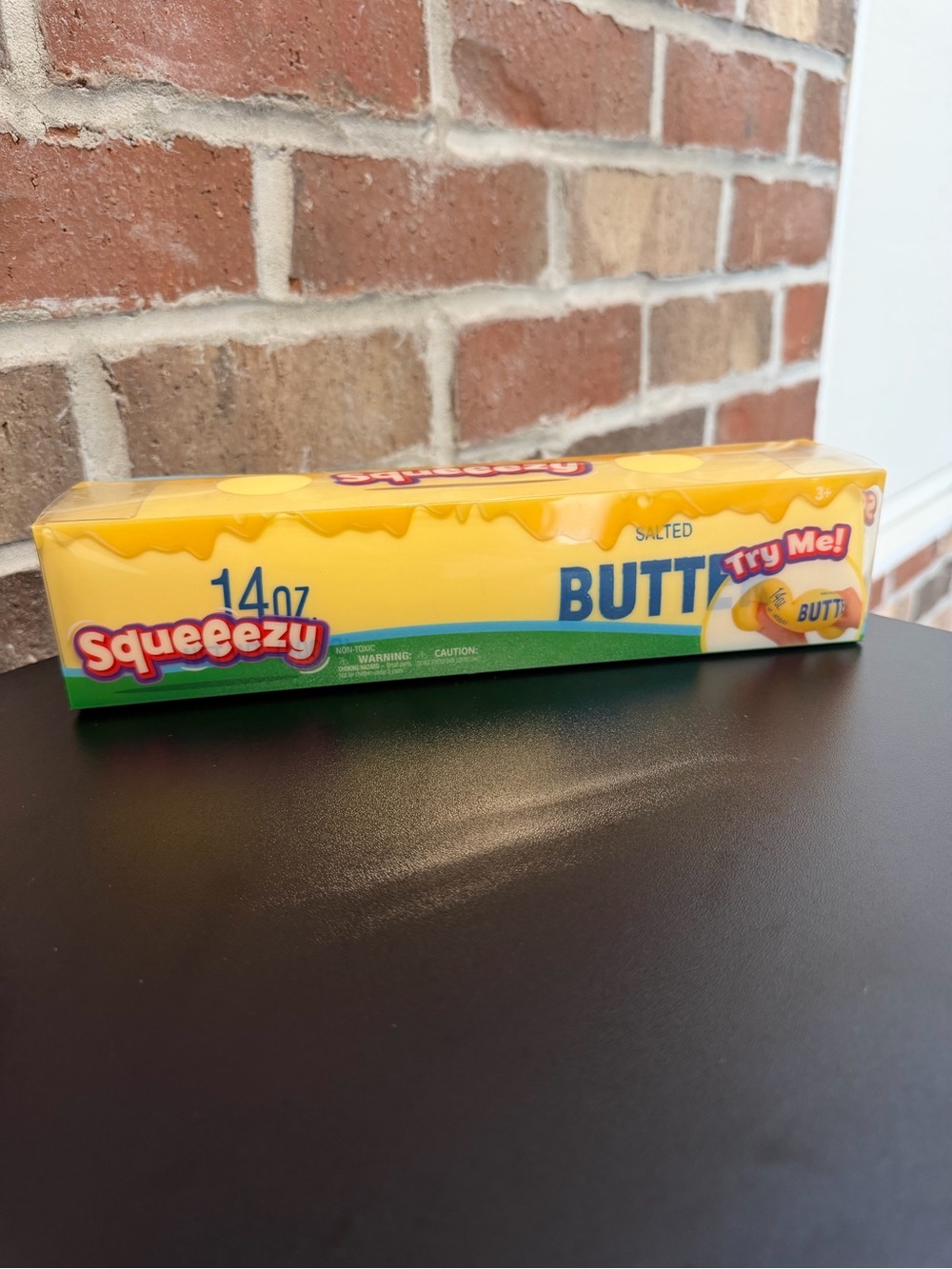 SQUEEZY BUTTER. SQUISHY LARGE TOY VIRAL